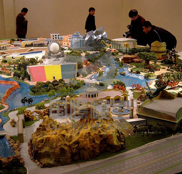 龙港市场景模型