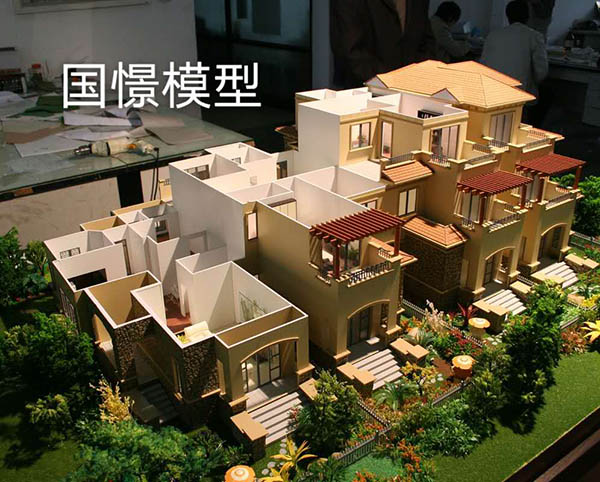 龙港市建筑模型