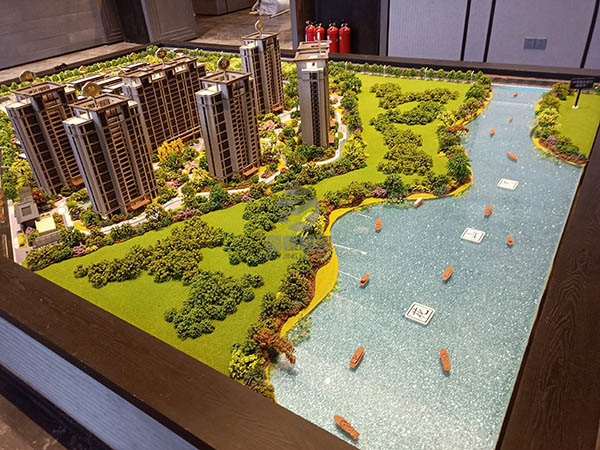 龙港市建筑模型